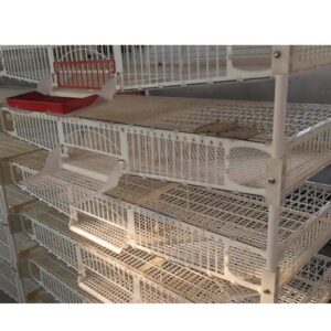 Factory Price 6-Layer Plastic Bird Cage