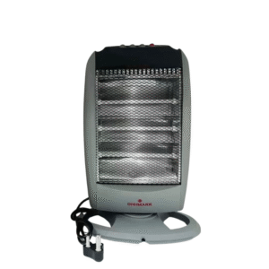 Digimark DGM-QHS03 Portable 3-Bar Infrared Electric Heater – 1200W (Oscillating)