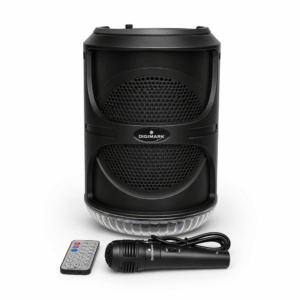 Digimark Portable Bluetooth Speaker with Microphone & Remote – Party Sound System (DGMM304)