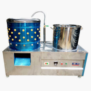 Commercial Poultry Feather Plucking Machine for Chicken & Duck Processing