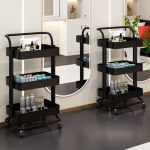 Modern Stainless Steel Salon Stool Cart Trolley New Beauty Hair