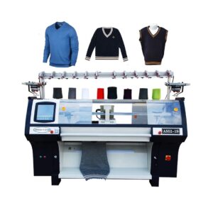 Automatic School Uniform & Garment Flat Knitting Machine