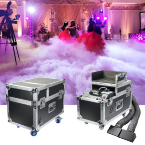 Double-Head Water-Based Low-Lying Fog Machine