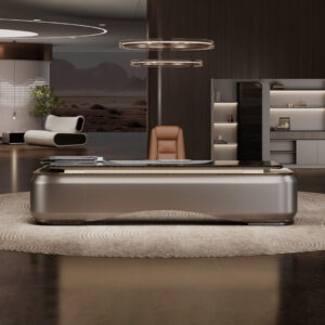 Modern Luxury Executive Office Desk