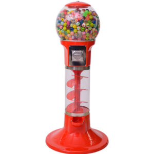 Spiral Stand Candy & Gumball Capsule Toy Vending Machine