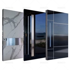 Modern Security Pivot Door – Exterior/Interior