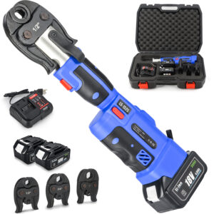 Electric Rechargeable Pipe Crimping Tool Kit