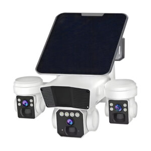 3.3MP 3-Lens Solar 4G Outdoor Camera