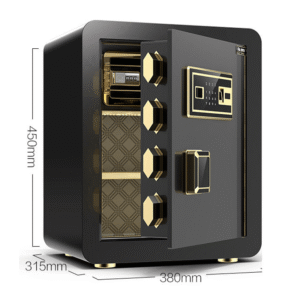 Anti-Theft Safe Box with Double Lock System