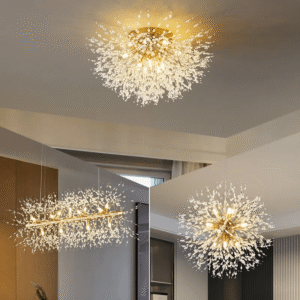 Crystal Dandelion LED Chandeliers