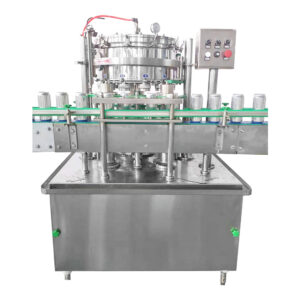 Automatic Carbonated Beverage Can Filling and Sealing Machine