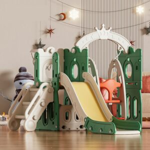 Plastic Playground Kids Indoor Play House Baby Playroom Equipment Swing