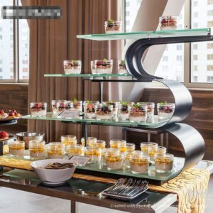 Display Store Supplies Catering Canteen Equipment Afternoon Tea Stall Buffet