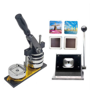 50*50mm 2inch Square Refrigerator Magnet Maker Kit Paper Cutter 100sets