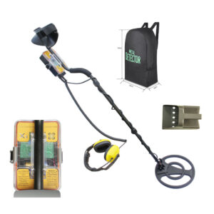 Waterproof Metal Gold Fully Pulse Induction Underwater Detector Handheld Silver