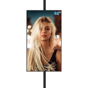65 Inch 2500Nits High Brightness Hanging Advertising Lcd