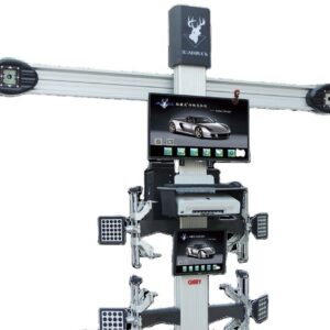 3D Self-Calibrated Four Wheel Alignment Machine