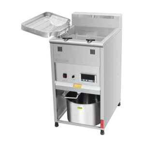 Free-stand Restaurant Chicken Gas Deep Fryer Machine – 40 Litre