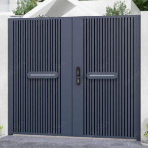 Double Aluminium Entrance Gate