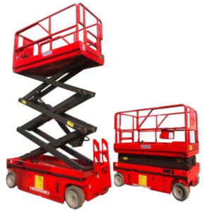 10m-12m Self-Propelled Hydraulic Shear Jack Lift