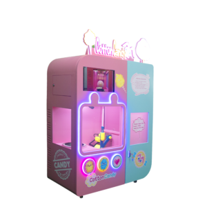 Mini Bar Coin Operation Vending Candy Cotton Machine