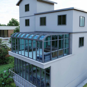 Free Standing Solarium Aluminium Frame