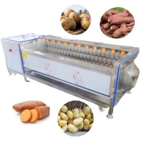 Commercial Potato Washing And Peeling Machine For All Vegetables